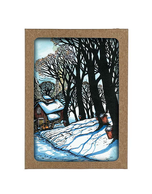 H005 Boxed Christmas Sets | Mary Azarian Holiday Card Sets