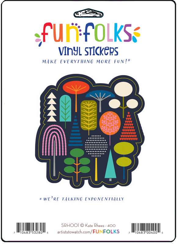 Make Everything Fun Vinyl Stickers