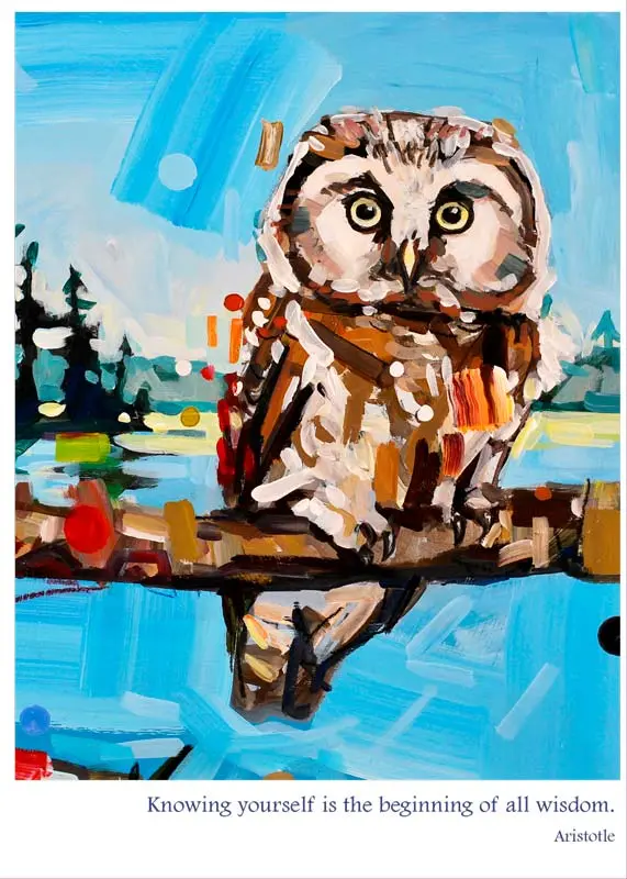 Adam Swanson - Owl Portrait