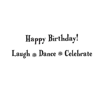 Woman wearing blue playing the according, with the words "She always believed life should not only be lived but celebrated"