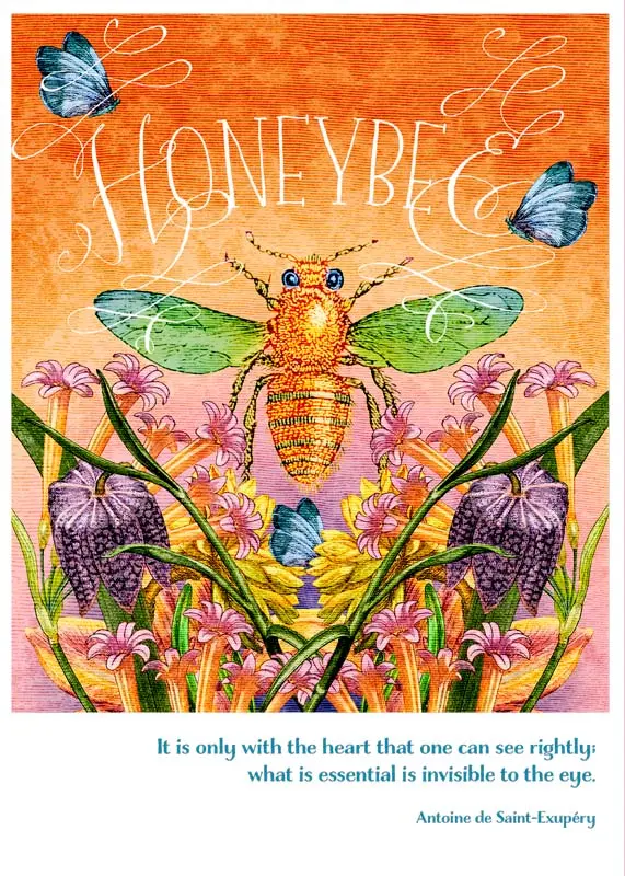 The Kenspeckle Letterpress - HoneyBee