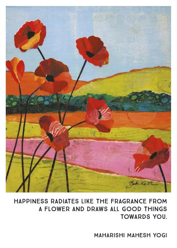 Bebe Keith - Radiant Poppy Flowers