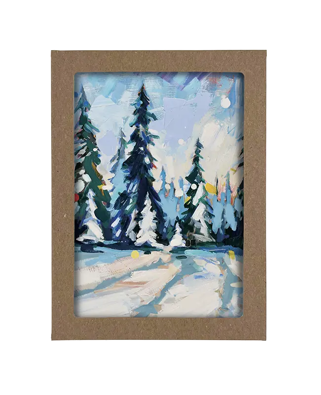 Box of cards featuring