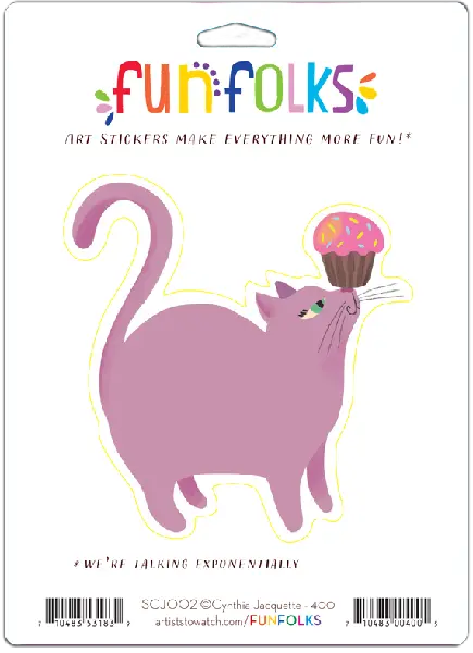 Stickers - Vinyl - Cynthia Jacquette