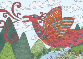 The Day the Dragon Blew into Town