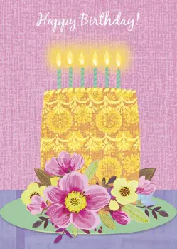 Happy Birthday Card - Kathy Behrens