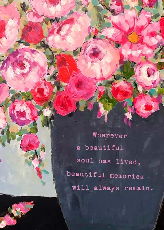 Patti Ballard - Pink Floral Arrangement