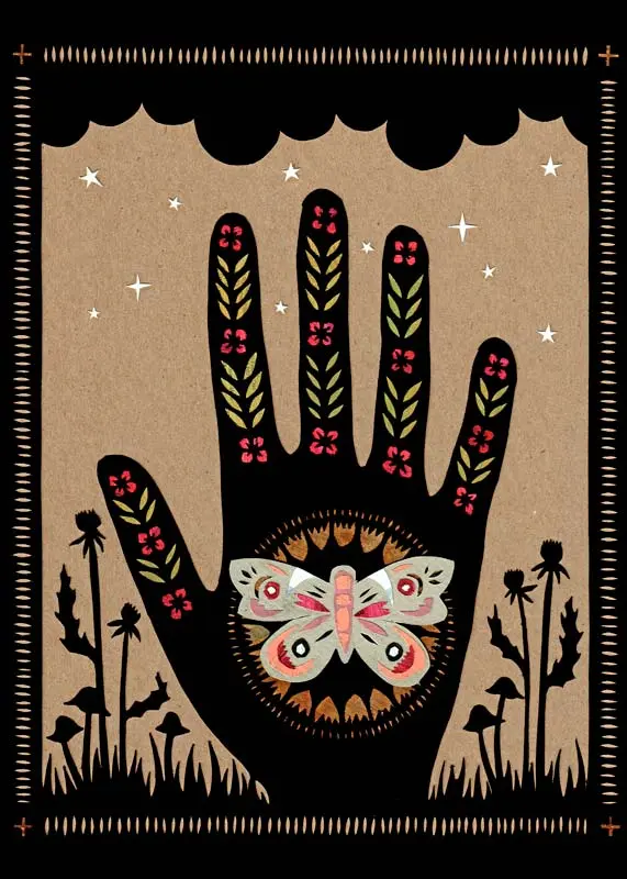 Angie Pickman - Butterfly Hand