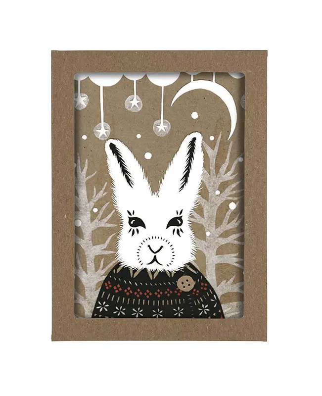 Box of Bunny in Sweater Cards