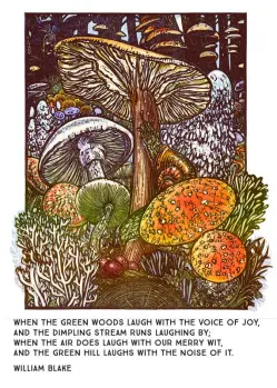 The Kenspeckle Letterpress - Mushroom Party