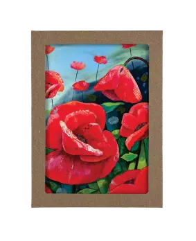 Box of Colorful Flower Cards