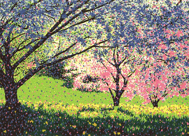 Woodland Stream; Spring Blossom; Spring Pond; Grandma's Lane