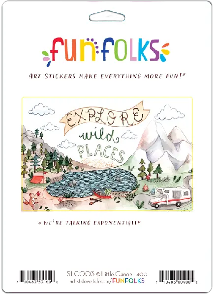 Stickers - Vinyl - Little Canoe