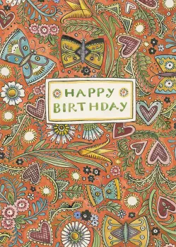 Red Butterfly Birthday