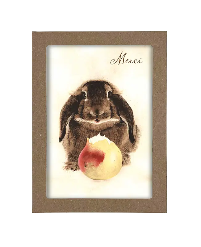 Box of Baby Bunnies Eating Food