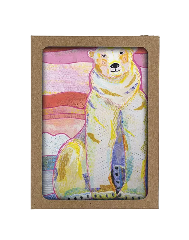 Polar Bear Greeting Cards Box
