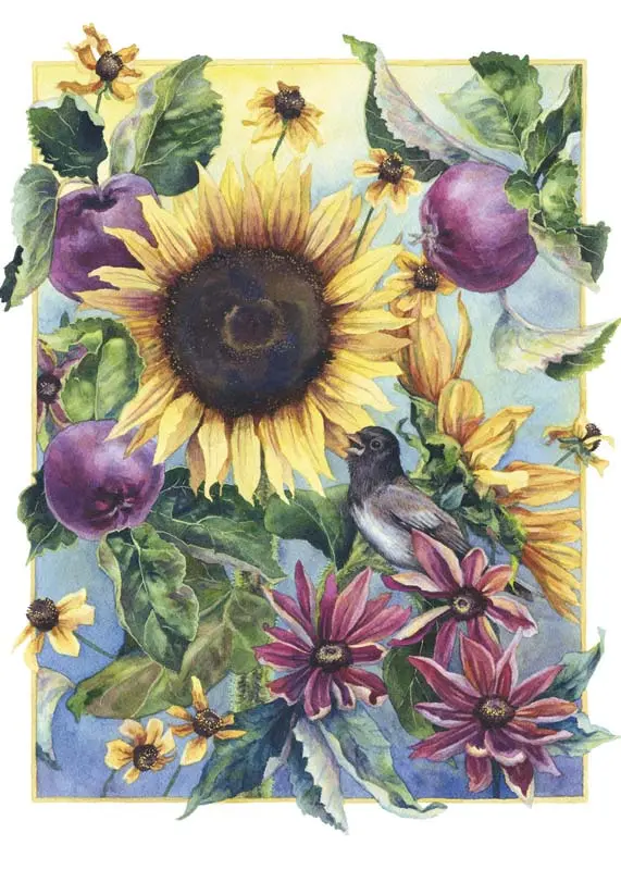 Maggie Rutherford - Sunflower Card