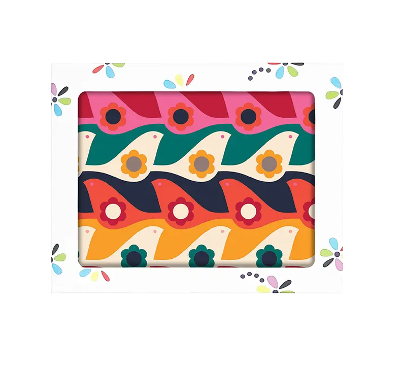 Birds-Blue, Cream, Green Backgrounds & Striped Pink,Cream,Red