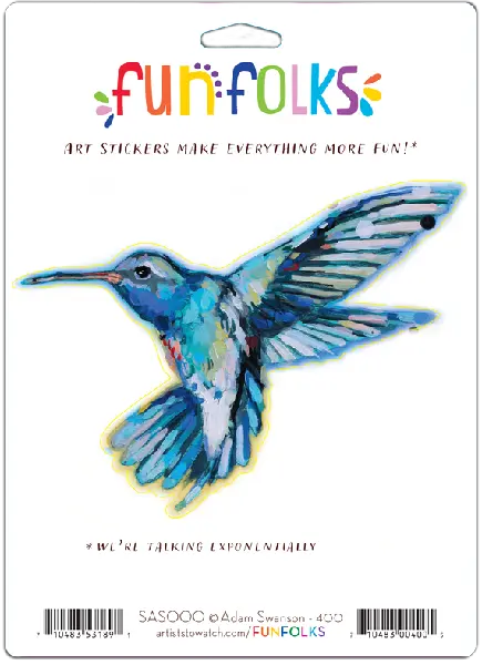 Stickers - Vinyl - Adam Swanson