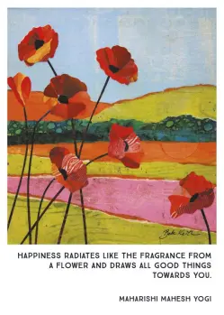 Bebe Keith - Radiant Poppy Flowers
