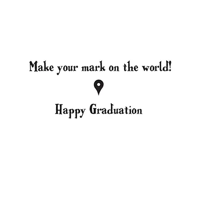 World Map saying You Are Here