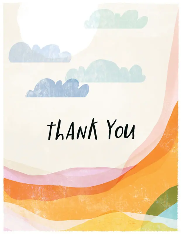 Boxed Thank You Notes